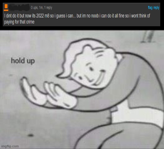 wut is this | image tagged in fallout hold up,meme comments,cursed image | made w/ Imgflip meme maker