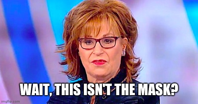 My Mask will sell out Halloween 2022 | WAIT, THIS ISN'T THE MASK? | image tagged in joy behar is ugly,scooby doo mask reveal,ill just wait here,too damn high | made w/ Imgflip meme maker