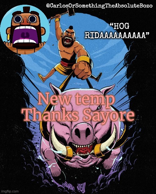 CAN I GET A HAAAWG RIIIIDAAAAAAAAAAAAA | New temp 
Thanks Sayore | made w/ Imgflip meme maker