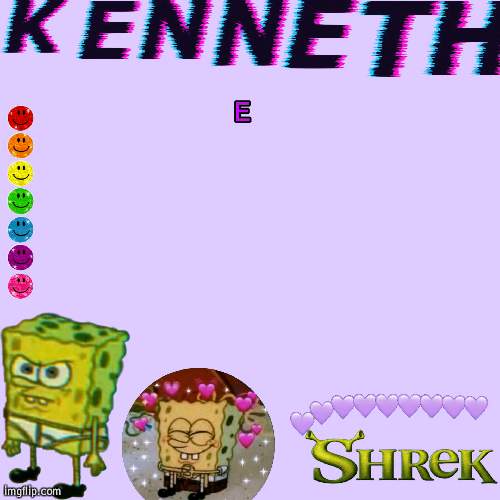 E | image tagged in kenneth- announcement temp | made w/ Imgflip meme maker