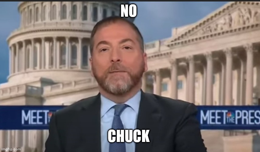 No, Chuck | NO; CHUCK | image tagged in no chuck | made w/ Imgflip meme maker