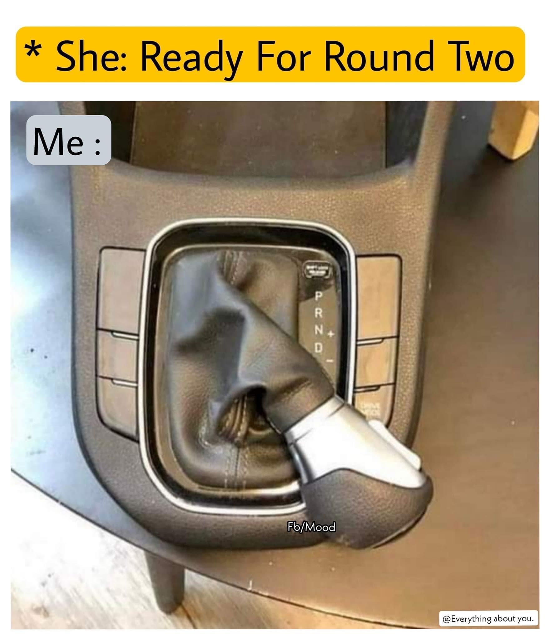 High Quality She ready for round two Blank Meme Template