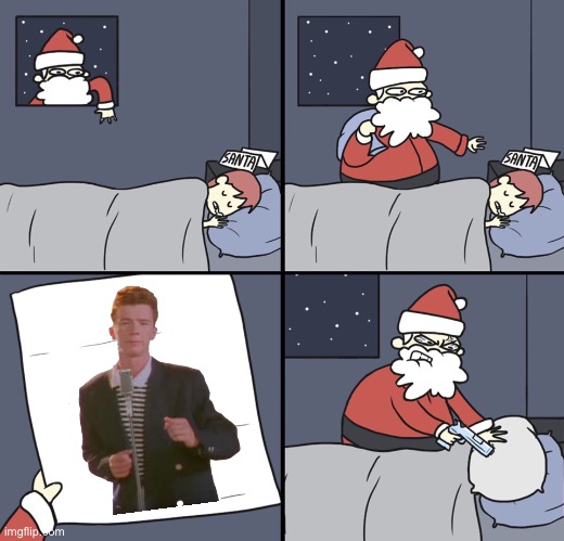 That kid has proper humour. Maybe a prank on the wrong person though | image tagged in letter to murderous santa,funny,memes,rickroll | made w/ Imgflip meme maker