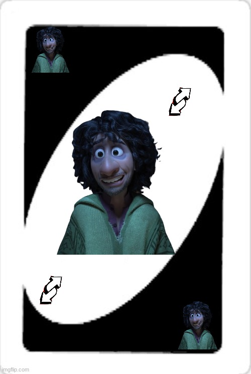 Bruno reverse card Blank Meme Template