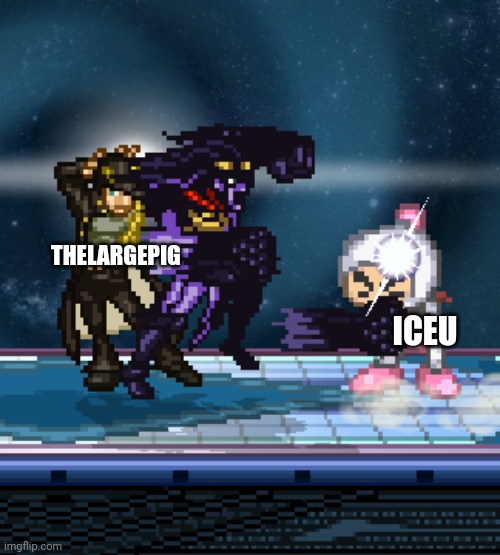 Some people might not get it, some will | ICEU; THELARGEPIG | image tagged in star platinum | made w/ Imgflip meme maker