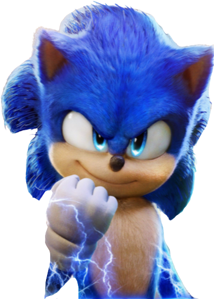 Dark Sonic (transparent) Meme Generator - Imgflip