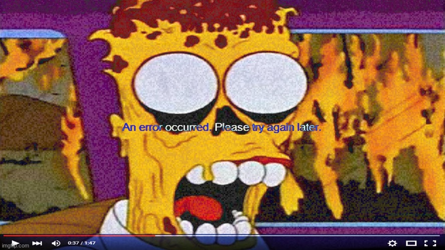 damnit another cursed vid | made w/ Imgflip meme maker