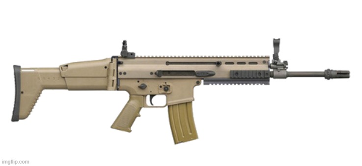 FN SCAR L | image tagged in fn scar l | made w/ Imgflip meme maker