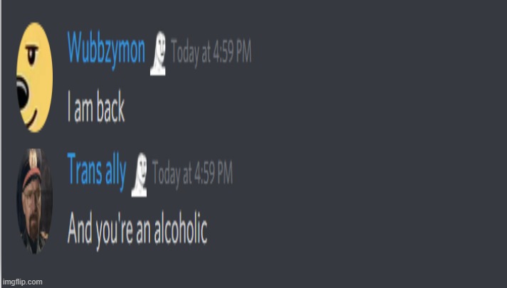 Discord texts #1 | image tagged in discord | made w/ Imgflip meme maker