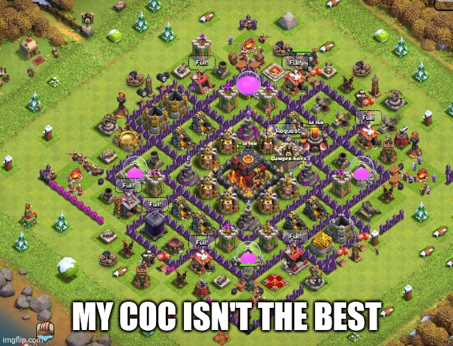 MY COC ISN'T THE BEST | made w/ Imgflip meme maker