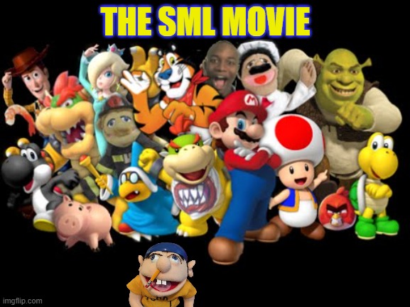 Sml in the hood | THE SML MOVIE | image tagged in sml in the hood | made w/ Imgflip meme maker