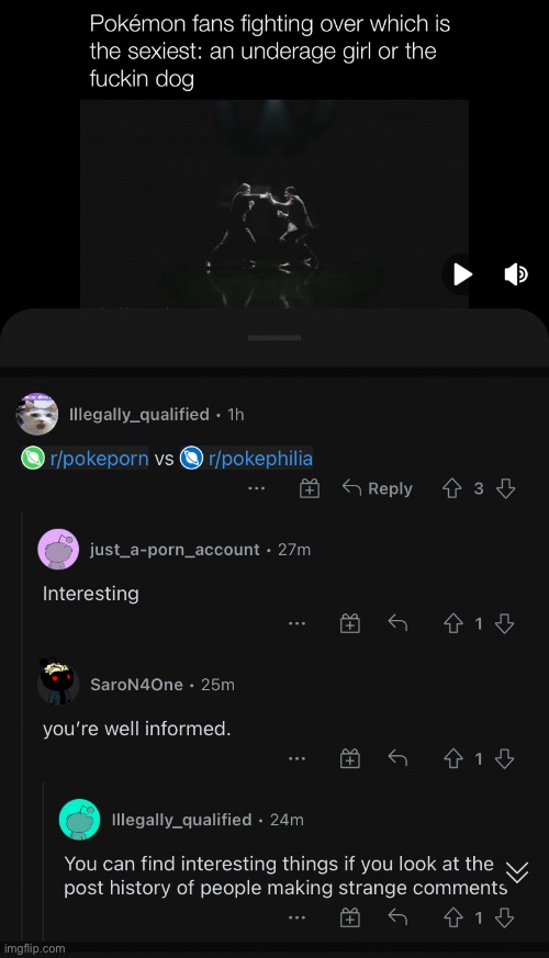 Cursed comments moment | made w/ Imgflip meme maker