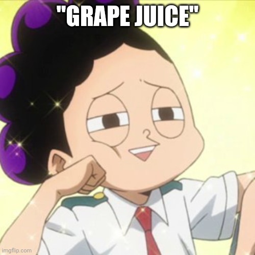 "GRAPE JUICE" | image tagged in awkward mineta | made w/ Imgflip meme maker