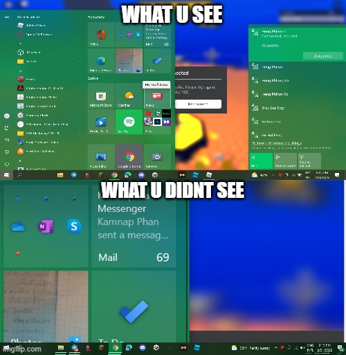 69 Mails | WHAT U SEE; WHAT U DIDNT SEE | image tagged in funny | made w/ Imgflip meme maker