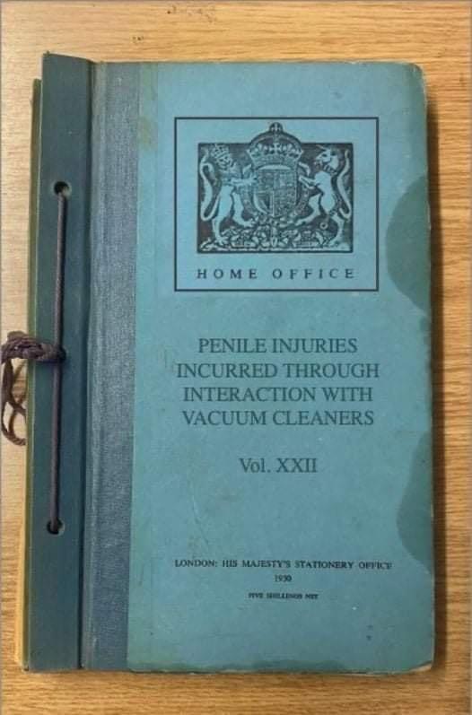 Penile injuries incurred through interaction with vacuum cleaner Blank Meme Template