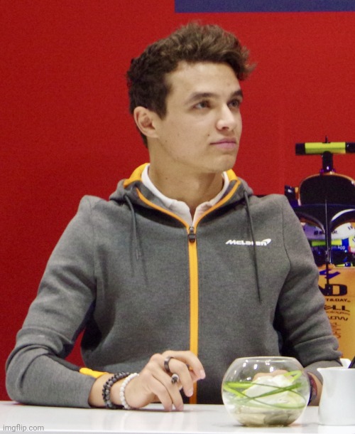 Lando Norris announcement | image tagged in lando norris announcement | made w/ Imgflip meme maker
