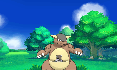 High Quality o no kangaskhan fainted Blank Meme Template