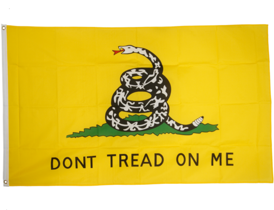 High Quality Flag dont tread on me Blank Meme Template