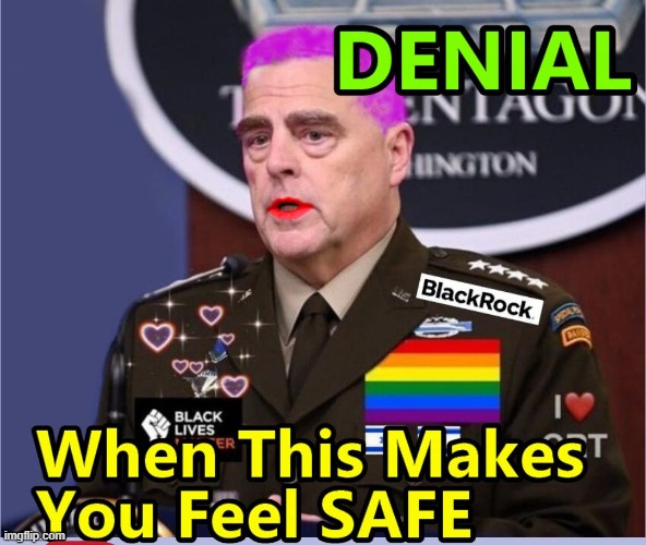 Denial | image tagged in denial is powerful thing | made w/ Imgflip meme maker