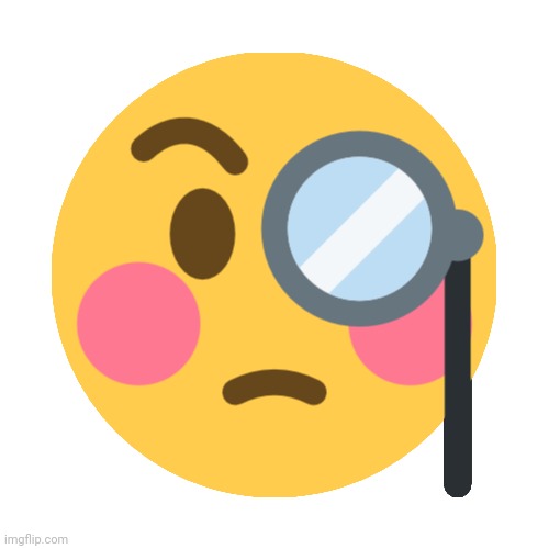 flushed suspicion | made w/ Imgflip meme maker