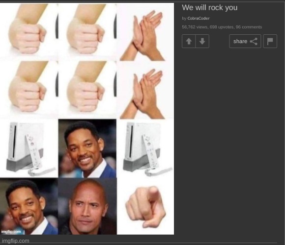 the fun stream mods dont let me use my very own memes but they let a repost like this stay and get on the front page? -_- | made w/ Imgflip meme maker