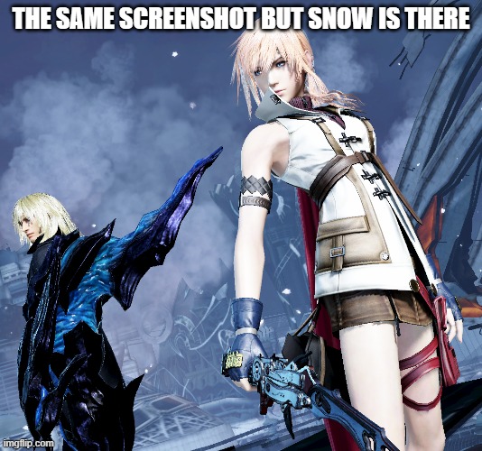 THE SAME SCREENSHOT BUT SNOW IS THERE | made w/ Imgflip meme maker