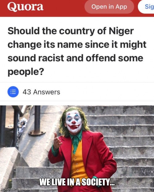image tagged in we live in a society | made w/ Imgflip meme maker