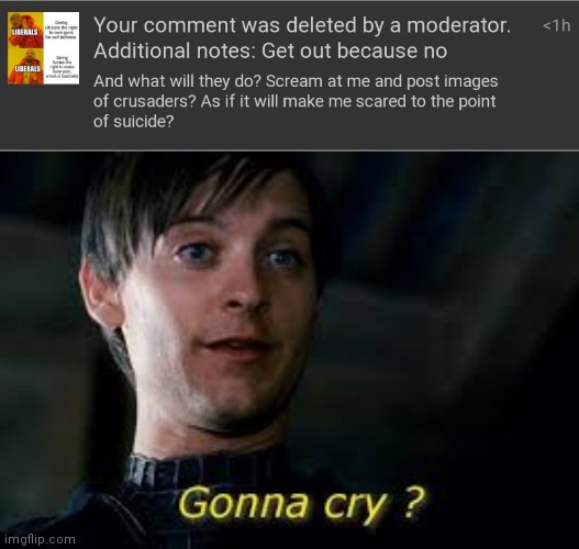 image tagged in gonna cry | made w/ Imgflip meme maker