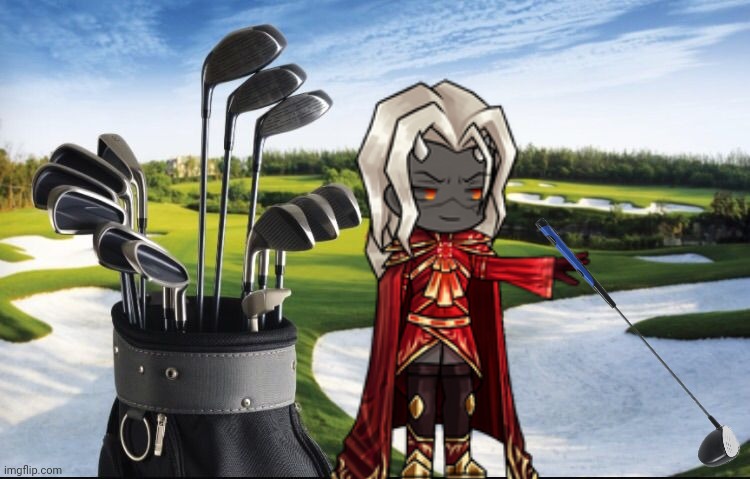 I went golfing | made w/ Imgflip meme maker