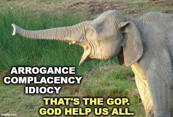 Do you know what you're talking about? Then there's no place for you in the Republican Party. | ARROGANCE
COMPLACENCY
IDIOCY; THAT'S THE GOP.
GOD HELP US ALL. | image tagged in arrogance,smug,idiots,republican party | made w/ Imgflip meme maker