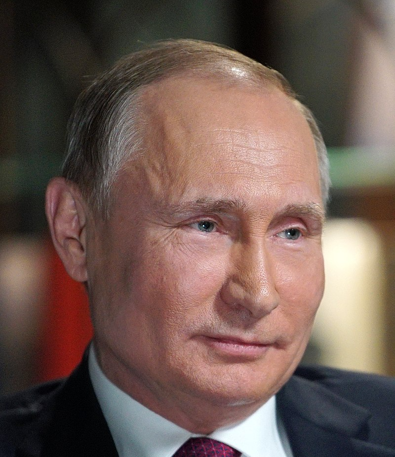 High Quality Vladimir Putin headshot Blank Meme Template