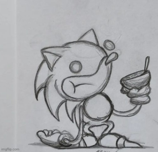 Sketch of le sunky | made w/ Imgflip meme maker