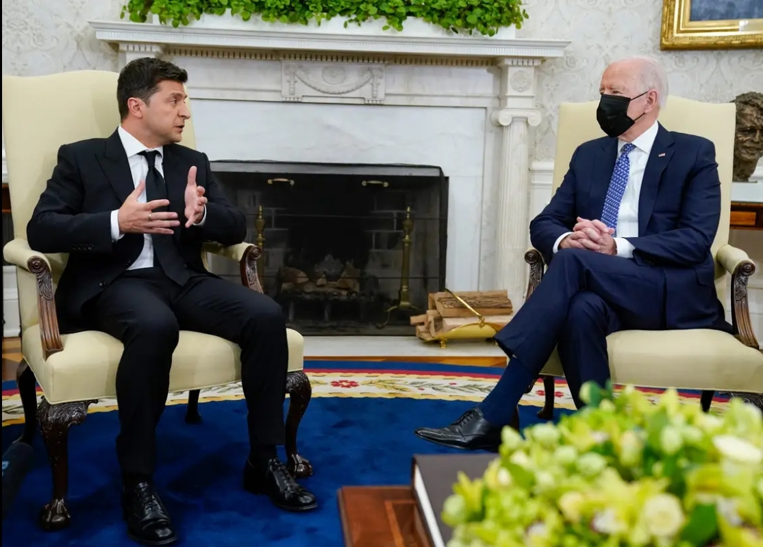 Zelensky biden Blank Meme Template