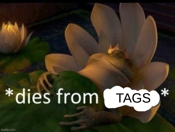 *dies of cringe* | TAGS | image tagged in dies of cringe | made w/ Imgflip meme maker
