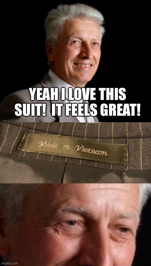 YEAH I LOVE THIS SUIT!  IT FEELS GREAT! | made w/ Imgflip meme maker