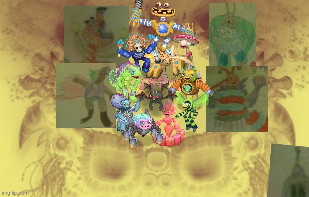 Mech island. Dipsters not included, It has my least favorite design and may remake it | image tagged in my singing monsters | made w/ Imgflip meme maker
