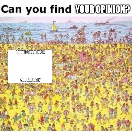 hmmm | YOUR OPINION? | image tagged in hmmmm | made w/ Imgflip meme maker