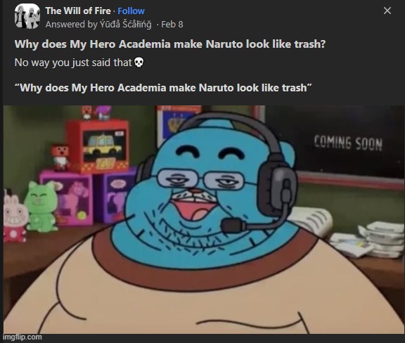 made w/ Imgflip meme maker