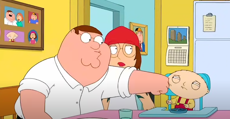 High Quality Peter Punching Stewie Blank Meme Template