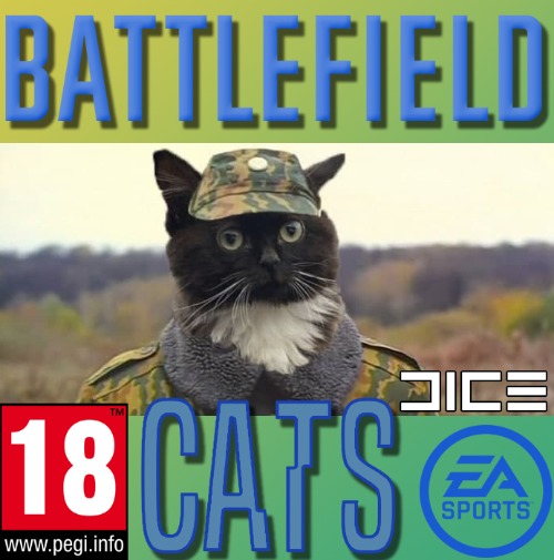 ?? This game is 4/5 paws up! ?? | image tagged in battlefield,video games,cats,warrior cats,cats are awesome | made w/ Imgflip meme maker