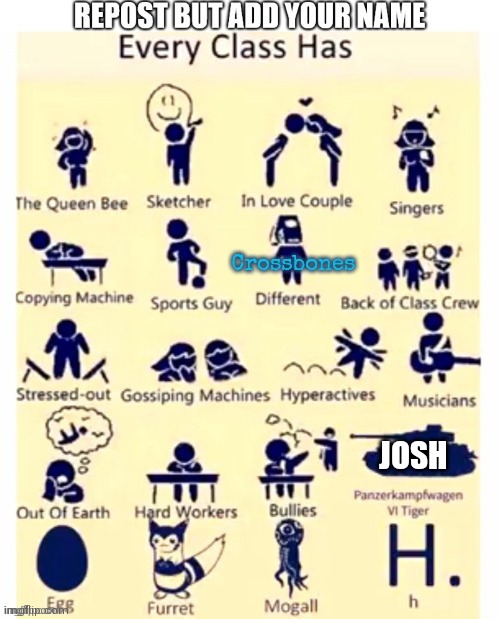 I'm a tank!!!!!! (Boom goes the school) | JOSH | made w/ Imgflip meme maker