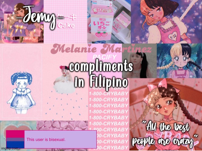 Tutorial | compliments in Filipino | image tagged in jemy temp 3 | made w/ Imgflip meme maker