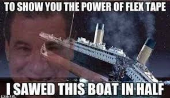 phil swift on the titanic | image tagged in phil swift on the titanic | made w/ Imgflip meme maker