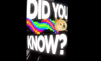 High Quality Did you know ? ( doge ) Blank Meme Template