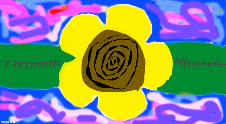 pls rate 1-10 :) | image tagged in drawings,sunflower | made w/ Imgflip meme maker