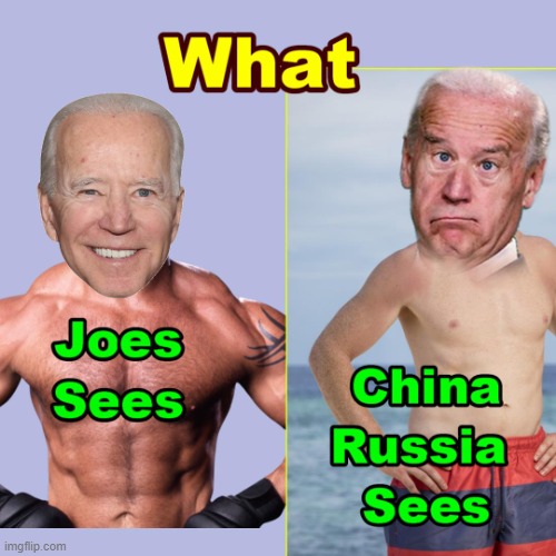 What Joe Sees in his Mirror | image tagged in what joe sees in his mirror | made w/ Imgflip meme maker