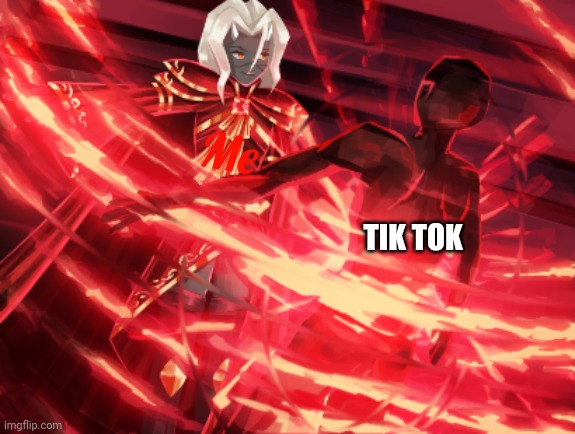 Tiktok is another one of Draedon's failures | Me; TIK TOK | made w/ Imgflip meme maker