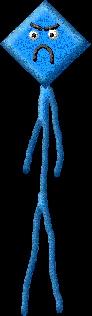 diamond man Blank Meme Template