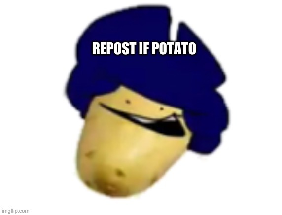 REPOST IF POTATO | made w/ Imgflip meme maker