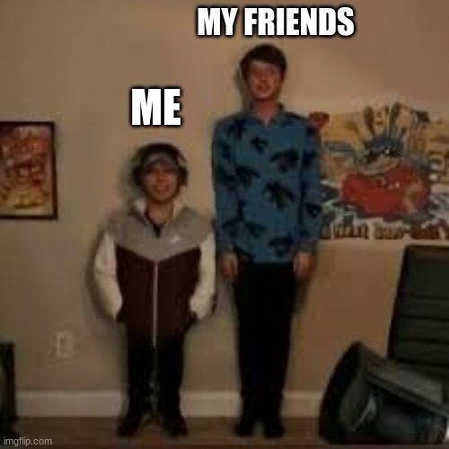 dream smp | MY FRIENDS; ME | image tagged in karl jacobs,quackity,dream smp,dreamsmp,dream | made w/ Imgflip meme maker